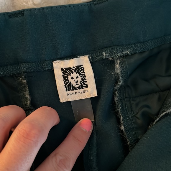 Teal Wide-Leg Pants - Picture 2 of 3